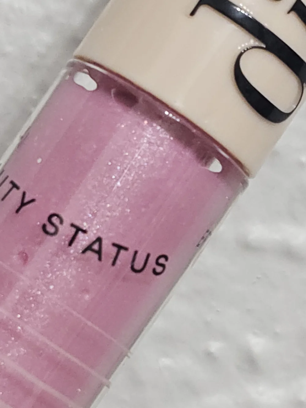 DIBS Beauty Go To Glossy Balm “Rock Candy” Pink Hydrating Lip Balm Gloss Vegan